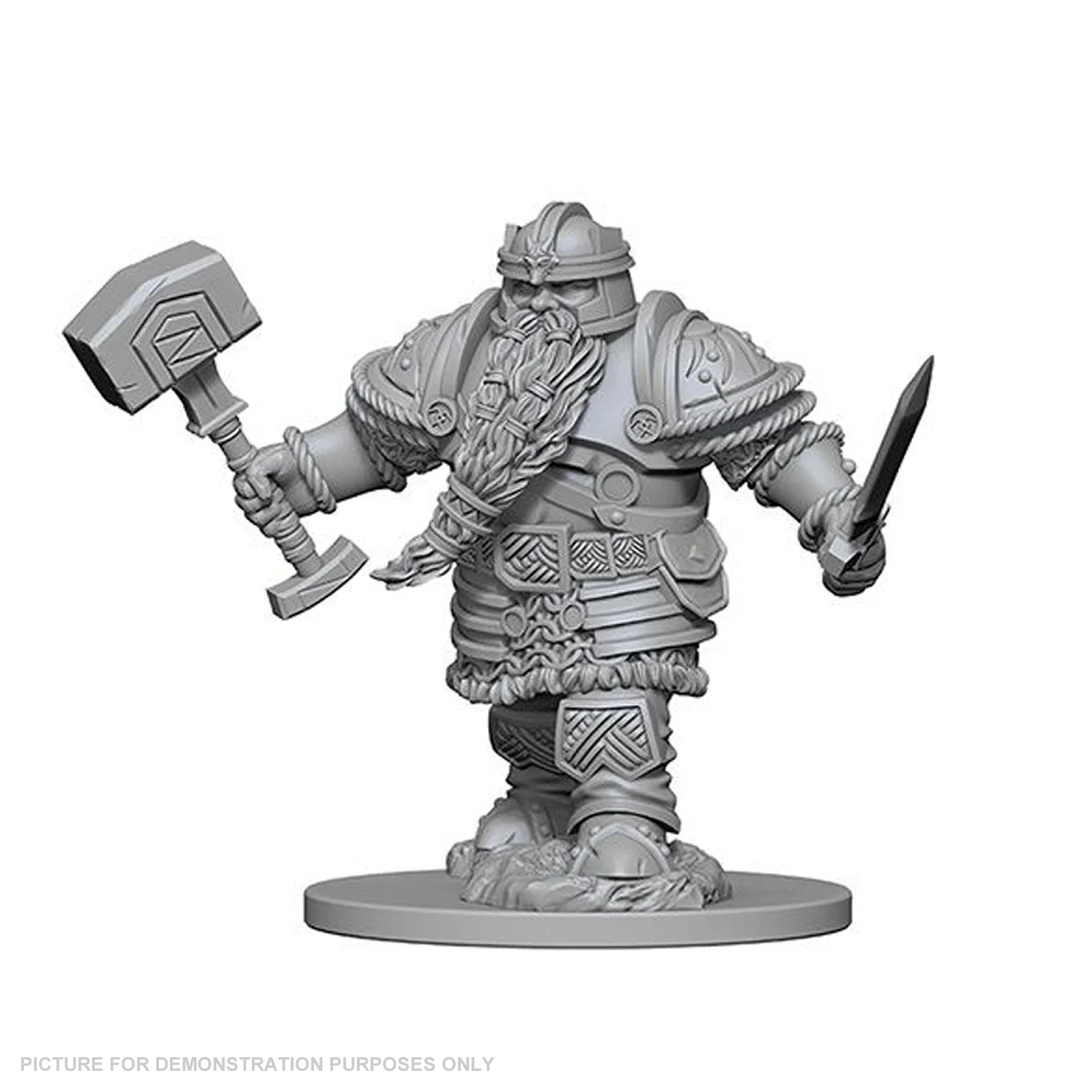 D&D Dwarf Male Fighter